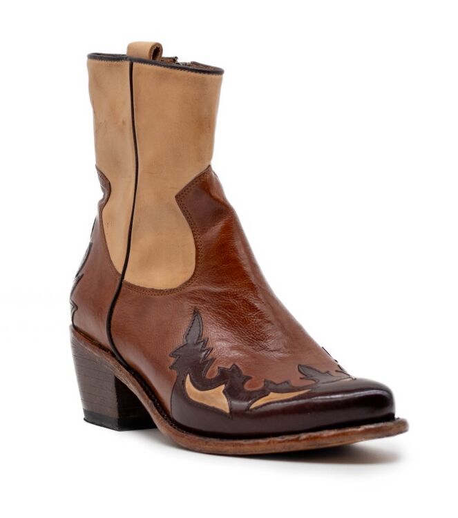 cordwainer cordwainer dames enkellaars bruin Spoletto Washed cordwainer Dames Enkellaars Bruin