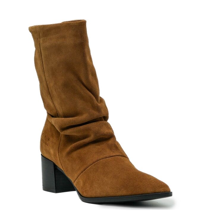 Copenhagen Studios dames enkellaarsjes bruin suede 62 bruin suede/nubuck Direct leverbaar uit de webshop van www.taft.nl/