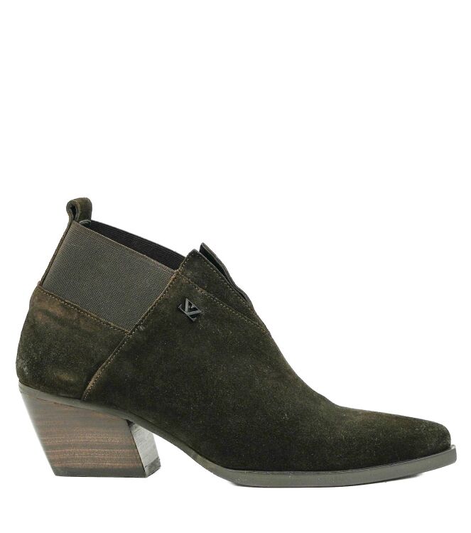 Lazamani Lazamani dames enkellaarsjes donker bruin Brown Lazamani Dames Enkellaarsjes Donker Bruin