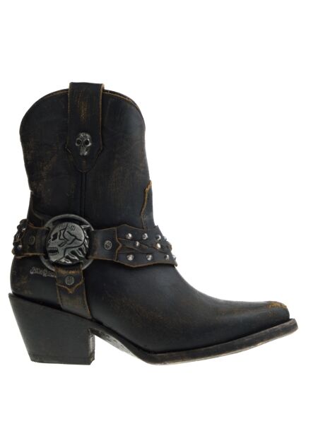 New rock New Rock Western Ankle Boots Natural for Women 