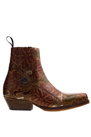 new rock New Rock Ankle Boots Natural for Women