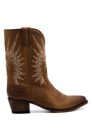 Sendra Boots dames cowboylaarzen naturen