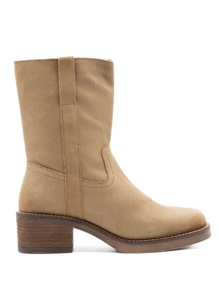 Poelman Dames laarsje gevoerd cappuccino