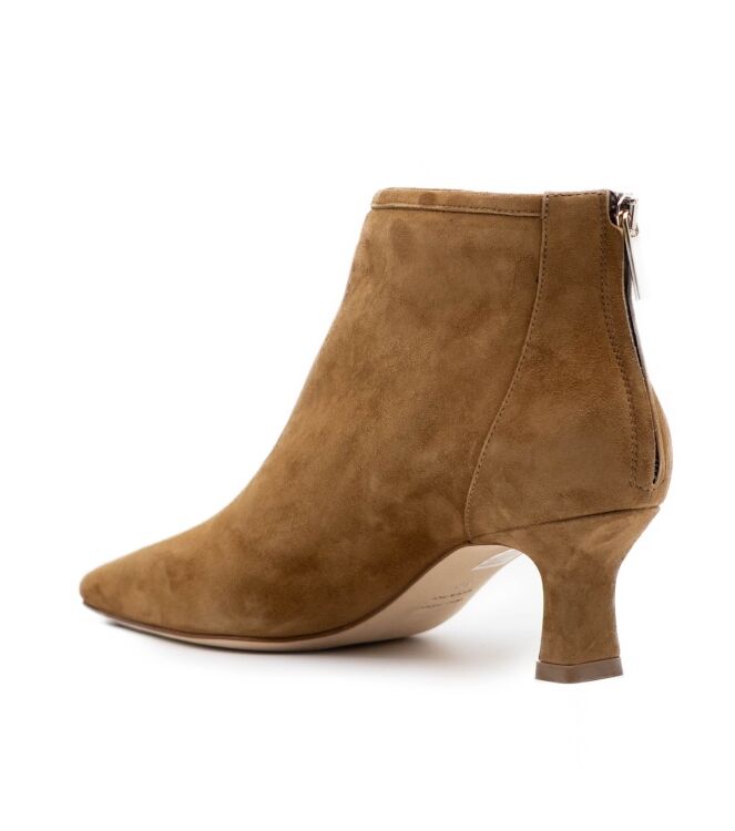 Julie Dee Dames Enkellaarzen in Naturel online kopen