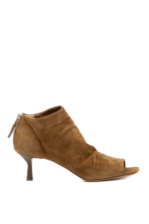 Julie Dee dames enkellaarzen naturel