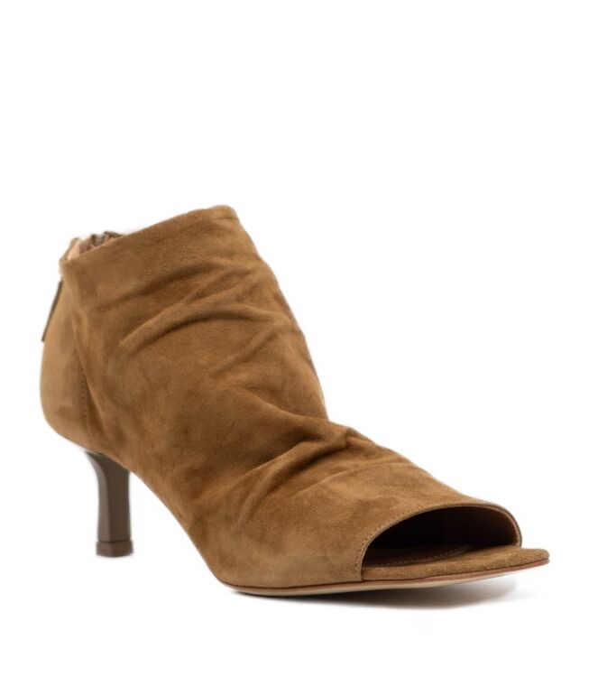 Julie Dee Julie Dee dames enkellaarzen naturel Camoscio Tabacco 119 Julie Dee Dames Enkellaarzen Naturel