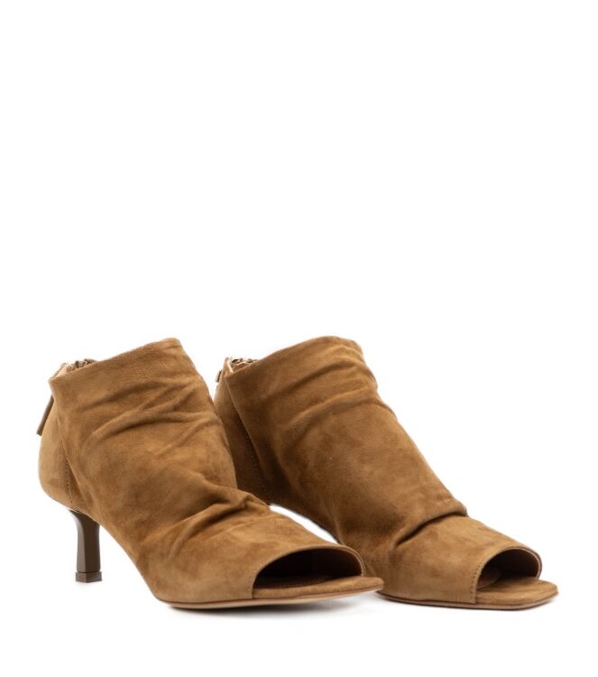 Julie Dee Julie Dee dames enkellaarzen naturel Camoscio Tabacco 119 Julie Dee Dames Enkellaarzen Naturel