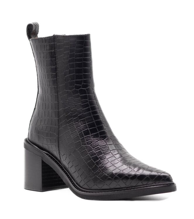 Belang Belang dames enkellaarsjes zwart Coco Negro Belang Dames Western Boots in Zwart online kopen