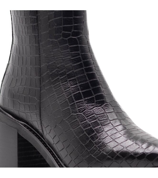 Belang Belang dames enkellaarsjes zwart Coco Negro Belang Dames Western Boots in Zwart online kopen