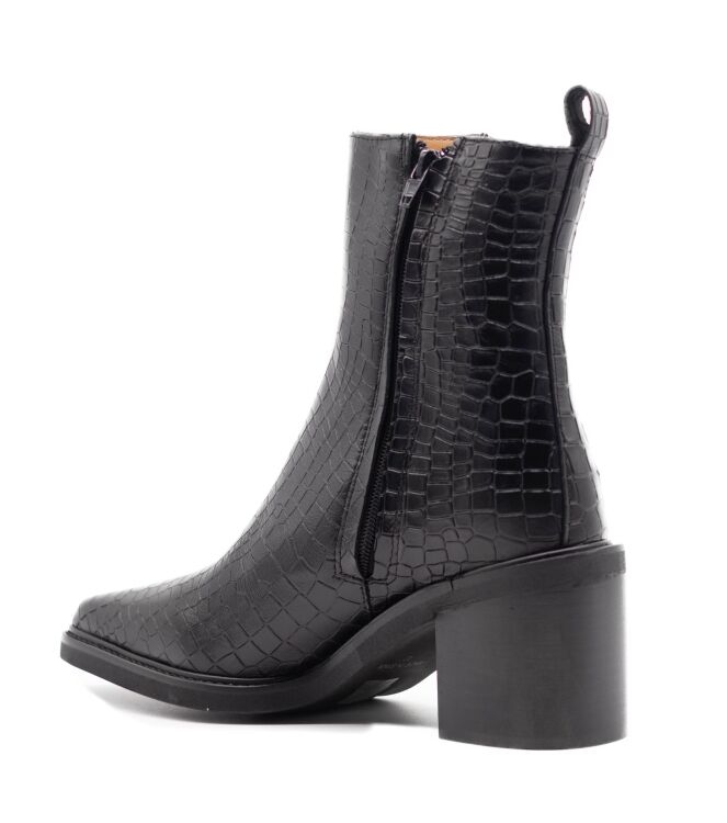 Belang Belang dames enkellaarsjes zwart Coco Negro Belang Dames Western Boots in Zwart online kopen