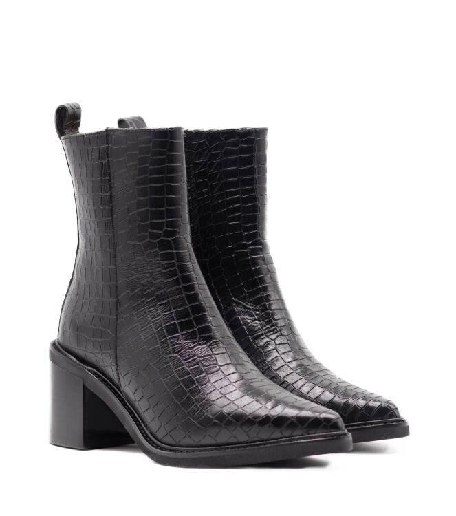 Belang Belang dames enkellaarsjes zwart Coco Negro Belang Dames Western Boots in Zwart online kopen