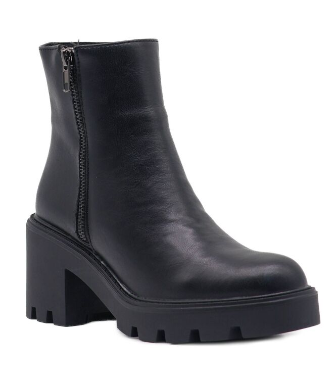 life nyc life nyc dames enkelboots zwart Black LIFE NYC Dames Enkellaarsjes in Zwart online kopen
