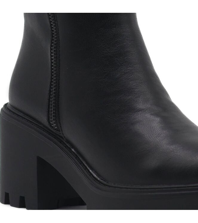 life nyc life nyc dames enkelboots zwart Black LIFE NYC Dames Enkellaarsjes in Zwart online kopen