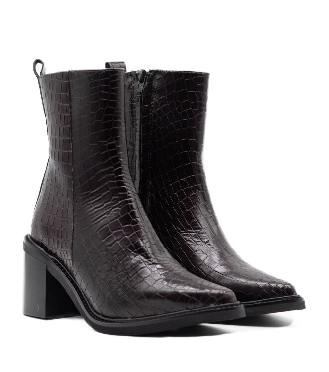 Belang Belang dames enkellaarsjes bordeaux Coco Bordo Belang Dames Western Boots in Bordeaux online kopen