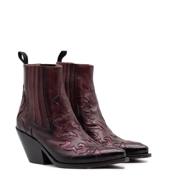 Jo Ghost Jo Ghost dames enkellaarsjes bordo combi Pellame Parma Bordo Jo Ghost dames enkellaarsjes bordo combi 29 rood combi. Direct leverbaar uit de webshop van www.taft.nl/