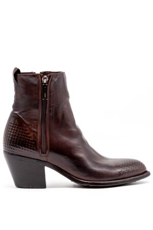 lemargo dames enkellaarsjes bruin