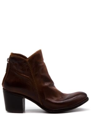 lemargo dames enkellaarsjes cognac