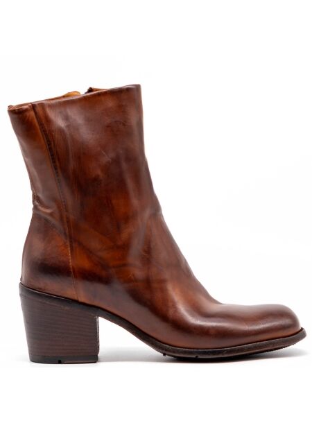 Lemargo Dames enkellaarzen cognac