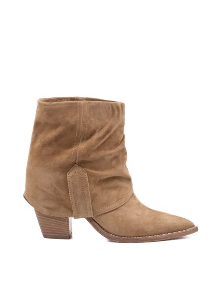 Julie dee Cames enkellaarzen naturel