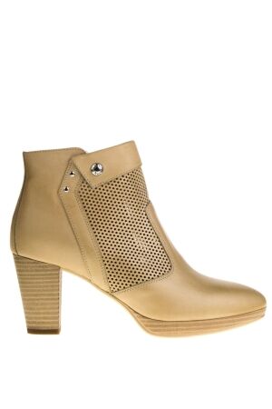 nerogiardini Nero Giardini High Heels Ankle Boots Beige for Women 