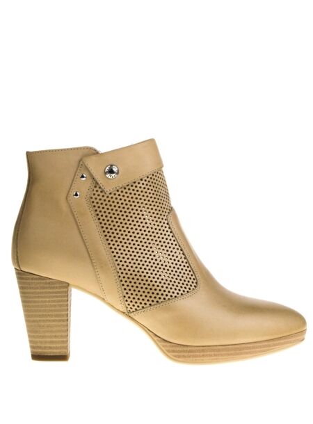 Nerogiardini Nero Giardini High Heels Ankle Boots Beige for Women 
