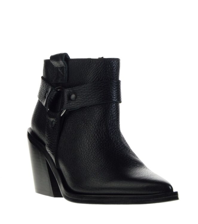 Catarina Martins Dames enkellaarsjes zwart Black