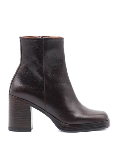 Belang Dames enkellaarsjes bruin