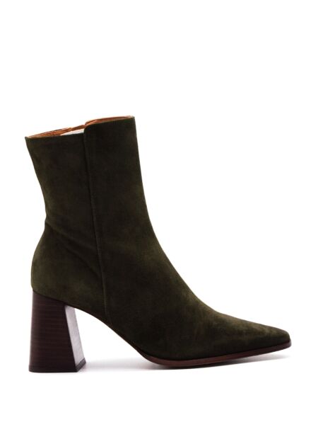 Angel alarcon Angel Alarcon High Heels Ankle Boots Green for Women
