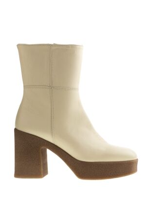 Sweet Lemon dames laarjes plateau beige