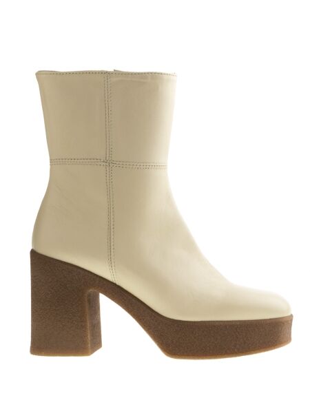 Sweet lemon Sweet Lemon Platform Chelsea Boots Beige for Women