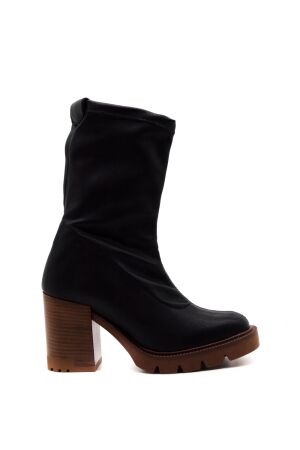 Janet  Janet dames enkellaarsje stretch zwart