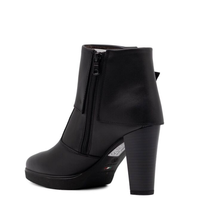 NeroGiardini NeroGiardini dames enkellaars plateauzool zwa Guanto Col Nero Nero Giardini Dames Platform Enkellaarzen in Zwart online kopen