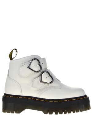 dr. martens Dr.Martens Platform Ankle Boots White for Women