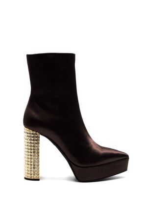 jeffrey campbell dames enkellaars plateau bruin