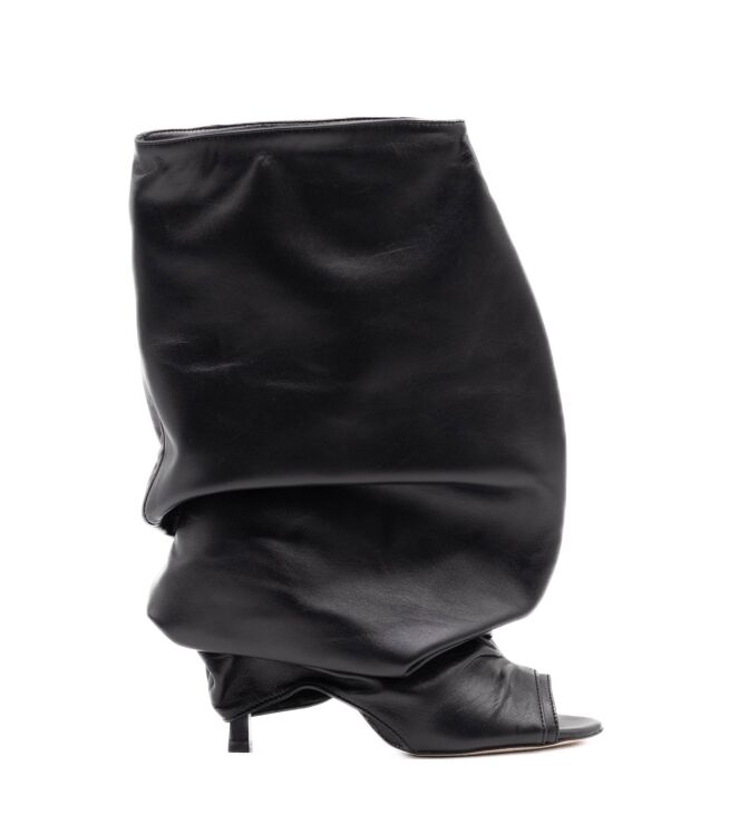 Gisel MoirÃ© Dames Drie-Kwart laarsjes in Zwart online kopen