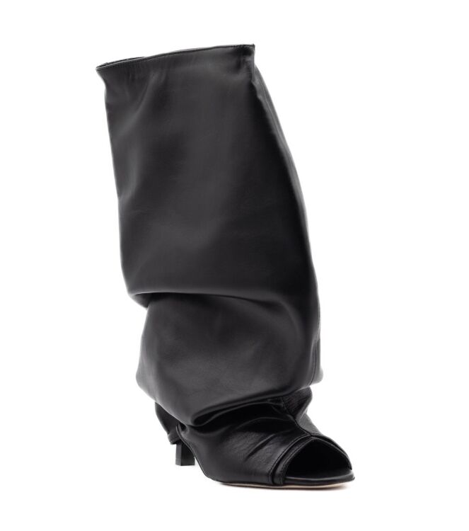 Gisel MoirÃ© Dames Drie-Kwart laarsjes in Zwart online kopen