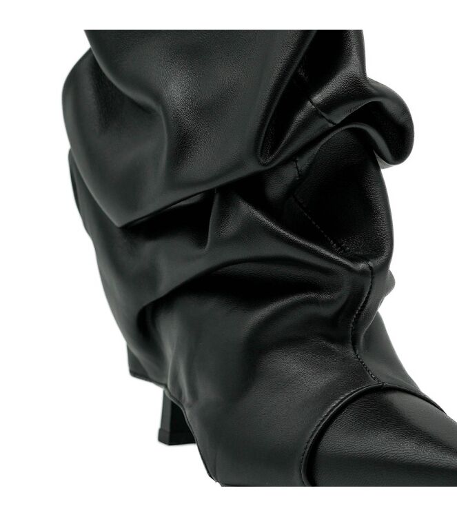 Gisel Moire Gisel Moire dames driekwart laarzen zwart Nappa Nero Gisel Moire dames driekwart laarzen zwart 11 zwart leer Direct leverbaar uit de webshop van www.taft.nl/
