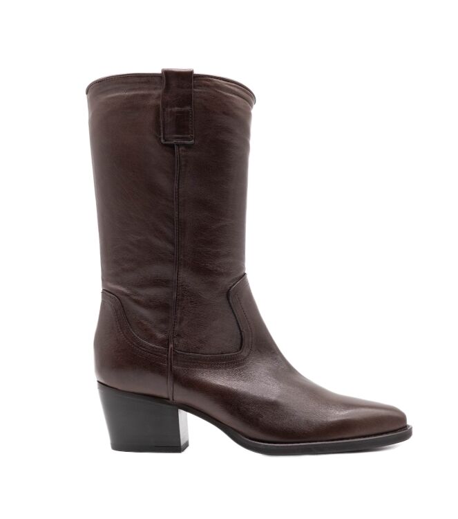 Julie Dee dames driekwartlaarzen bruin 65 bruin donker Direct leverbaar uit de webshop van www.taft.nl/