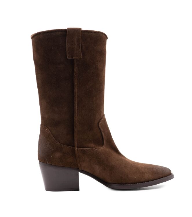 Julie Dee Julie Dee dames driekwartlaarzen bruin Crosta Mustang Julie Dee Dames driekwart laarzen in Bruin online kopen