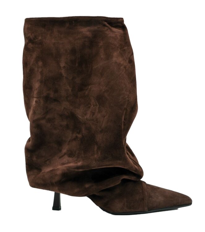 Gisel Moire Gisel Moire dames driekwart laarzen bruin C. Camoscio T.Moro Gisel Moire dames driekwart laarzen bruin 62 bruin suede/nubuck Direct leverbaar uit de webshop van www.taft.nl/