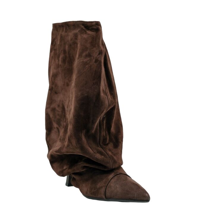 Gisel Moire Gisel Moire dames driekwart laarzen bruin C. Camoscio T.Moro Gisel Moire dames driekwart laarzen bruin 62 bruin suede/nubuck Direct leverbaar uit de webshop van www.taft.nl/