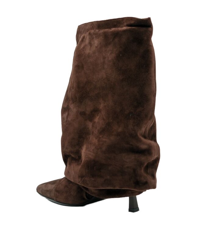 Gisel Moire Gisel Moire dames driekwart laarzen bruin C. Camoscio T.Moro Gisel Moire dames driekwart laarzen bruin 62 bruin suede/nubuck Direct leverbaar uit de webshop van www.taft.nl/