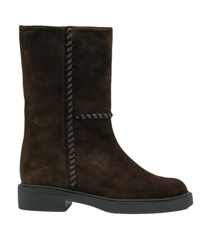 Dansi dames driekwart laarzen bruin 62 bruin suede/nubuck Direct leverbaar uit de webshop van www.taft.nl/