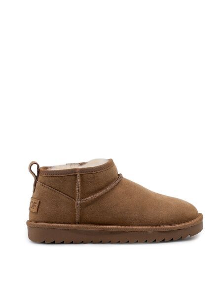 Colors of california Dames enkelboots gevoerd beige