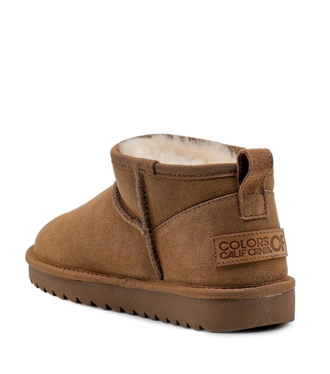 Colors of California Colors of California dames enkelboots gevoerd beige New Tan Colors of California Dames Enkellaarzen in Beige online kopen