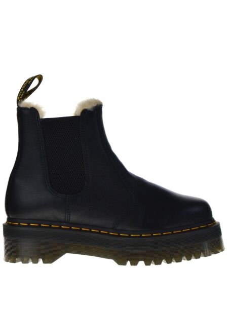 Dr. martens Dames enkelboots gevoerd zwart