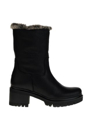 Panama Jack dames enkellaars gevoerd zwart