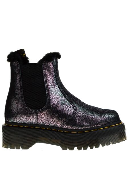 Dr. martens Dames chelseaboots gevoerd zwart