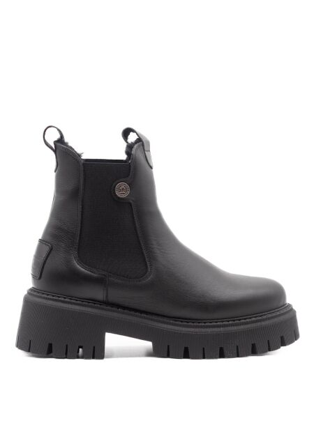 Panama jack Dames enkelboots gevoerd zwart