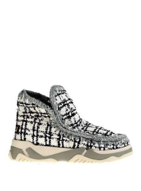 Mou MOU Platform Ankle Boots White for Women 